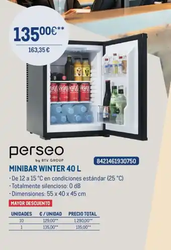 Makro Minibar winter oferta