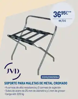 Makro Soporte para maletas de metal cromado oferta
