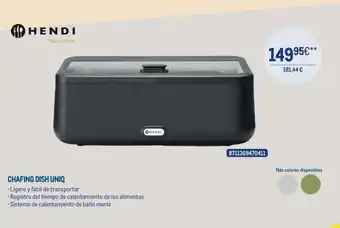 Makro Chafing dish unio oferta