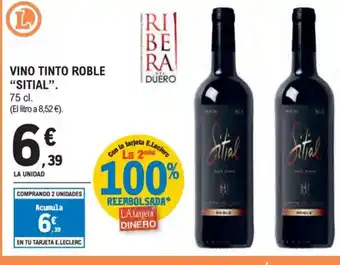 E.Leclerc SITIAL Vino tinto roble oferta