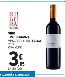 E.Leclerc PAGO DE FUENTEVEGA Vino tinto crianza oferta