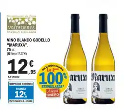 E.Leclerc MARUXA Vino blanco godello oferta