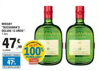 E.Leclerc BUCHANAN'S DELUXE 12 AÑOS Whisky oferta