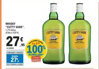 E.Leclerc CUTTY SARK Whisky oferta