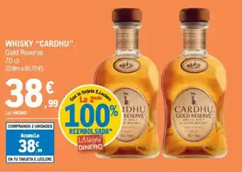 E.Leclerc CARDHU Whisky oferta