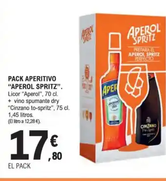 E.Leclerc APEROL SPRITZ Pack aperitivo oferta
