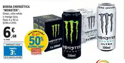 E.Leclerc MONSTER Bebida energética oferta