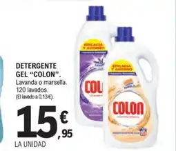 E.Leclerc COLON Detergente gel oferta
