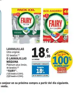 E.Leclerc FAIRY Lavavajillas oferta