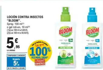 E.Leclerc BLOOM contra insectos oferta