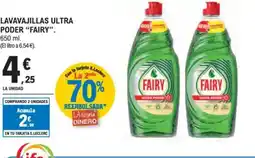E.Leclerc FAIRY Lavavajillas ultra poder oferta