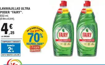 E.Leclerc FAIRY Lavavajillas ultra poder oferta
