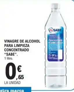 E.Leclerc SABE Vinagre de alcohol para limpieza oferta