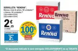 E.Leclerc RENOVA Servilleta oferta