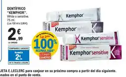 E.Leclerc KEMPHOR Dentifrico oferta