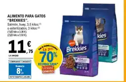 E.Leclerc BREKKIES Alimento para gatos oferta