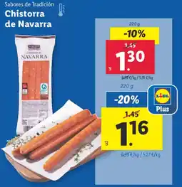 Lidl Chistorra de Navarra oferta