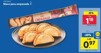 Lidl CHEF SELECT Masa para empanada oferta