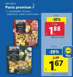 Lidl CHEF SELECT Pasta premium oferta