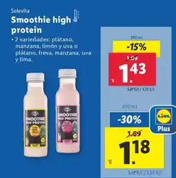 Lidl SOLEVITA Smoothie high protein oferta