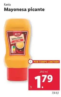 Lidl KANIA Mayonesa picante oferta