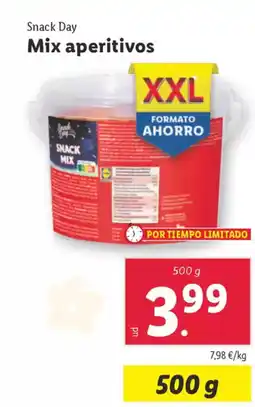 Lidl SNACK DAY Mix aperitivos oferta