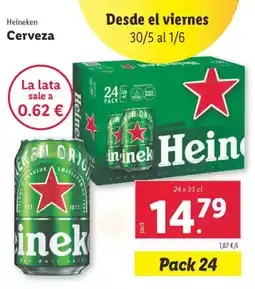 Lidl HEINEKEN Cerveza oferta