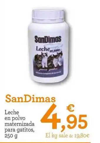 TiendAnimal Sandimas Leche En Polvo Maternizada Para Gatitos 250g oferta
