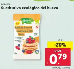 Lidl VEMONDO Sustitutivo ecológico del huevo oferta