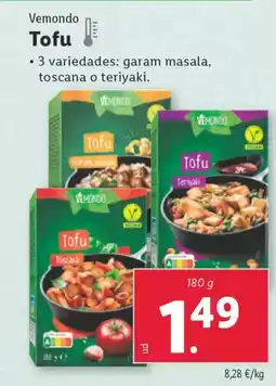 Lidl VEMONDO Vemondo Tofu oferta