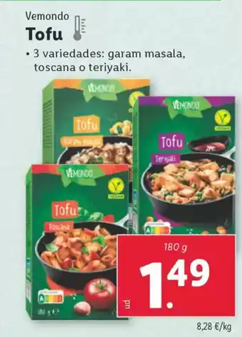 Lidl VEMONDO Vemondo Tofu oferta