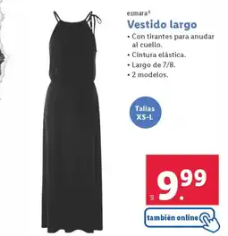 Lidl ESMARA Vestido largo oferta