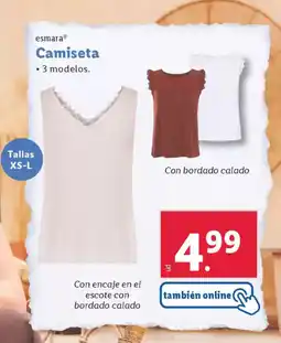 Lidl ESMARA Camiseta oferta