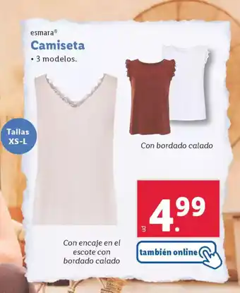 Lidl ESMARA Camiseta oferta