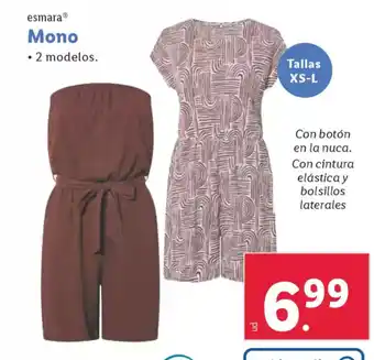 Lidl ESMARA Mono oferta