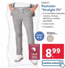 Lidl LIVERGY Pantalón "Straight Fit" oferta