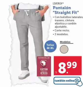 Lidl LIVERGY Pantalón "Straight Fit" oferta