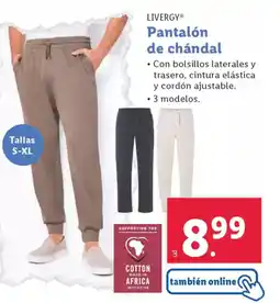 Lidl LIVERGY Pantalón oferta