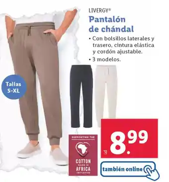 Lidl LIVERGY Pantalón oferta