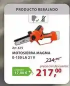 Ferri Motosierra magma e-150 la 21 v oferta