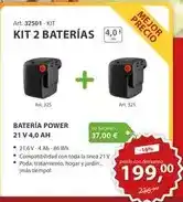 Ferri Batería power 21 v 4.0 ah oferta