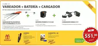 Ferri 51 - vareador + batería + cargador oferta