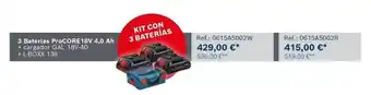 Ferri 3 baterias paccore18v 40 ail oferta