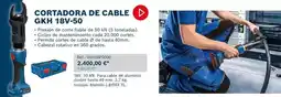 Ferri Cortadora de cable 18v-50 oferta