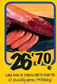 Cash Fresh Nieto martín - cana lomo ip. bellota oferta
