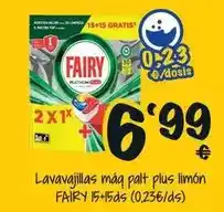 Cash Fresh Fairy - lavavajillas maq palt plus limon oferta