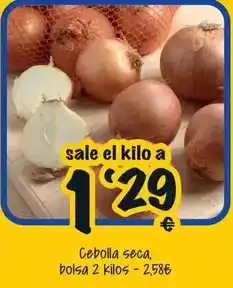 Cash Fresh Cebolla seca oferta