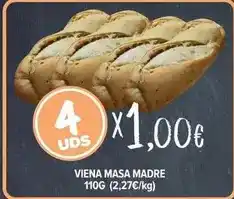 Cash Fresh Viena masa madre oferta