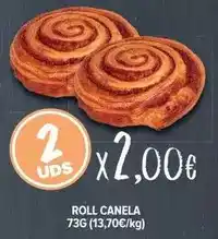 Cash Fresh Roll canela oferta