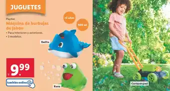 Lidl PLAYTIVE Máquina de burbujas de jabón oferta